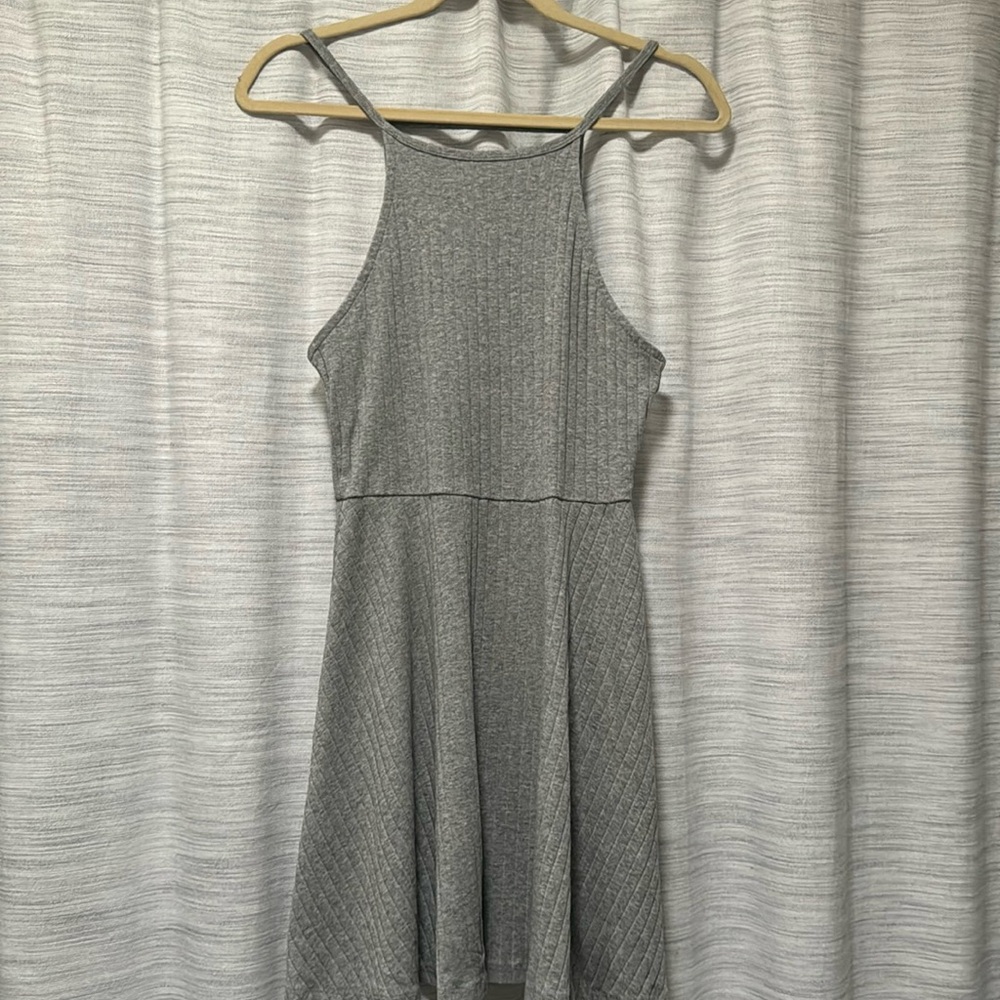 Forever 21 High Neck Skater Dress